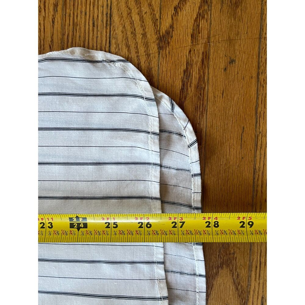 James Perse Los Angeles Stripe Button Up Long Sleeve Shirt Top Women's Size 3 - Picture 7 of 11
